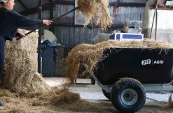 ATV tip-trailer med gasfjeder