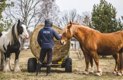 ATV trailer til wrapballer og rundballer