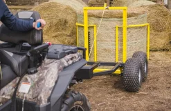 ATV trailer til wrapballer og rundballer