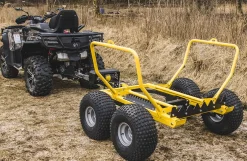 ATV trailer til wrapballer og rundballer