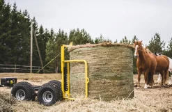 ATV trailer til wrapballer og rundballer