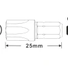 Bahco bits, TR50
