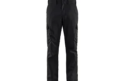 Blåkläder bukser med stretch, industri, sort-rød - 4XL