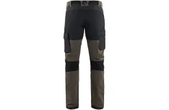 Blåkläder bukser med stretch, service, olivengrøn-sort - 4XL
