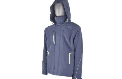 Blåkläder vinterjakke med stretch, blå-high visibility, str 3XL
