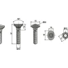 Bolt, 10 x 37