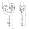 BT1 portrulle, dobbelt