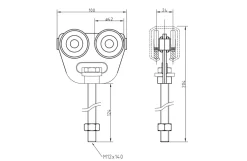 BT1 portrulle, dobbelt