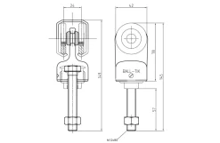 BT1 portrulle, enkel