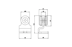 BT2 portrulle, enkel