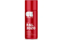 Cosmos Lac spraymaling, RAL3020 - trafik rød