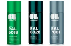 Cosmos Lac spraymaling, RAL1018 - zink gul