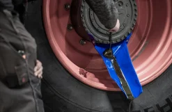Der Blaue glidestykke med magneter