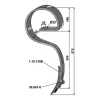 Doublet Record S-tand, 32 x 12 mm