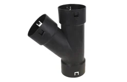 Dræn Y-stykke, 71/80 mm