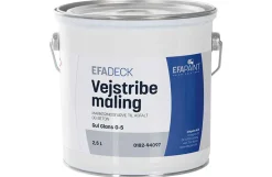 EFAdeck vejstribemaling, hvid