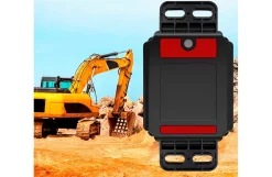 GPS tracker til maskiner, med indbygget batteri
