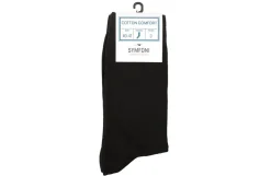Herre sokletter, sorte - one size