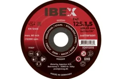 Ibex skæreskive F41, 125x1,5 mm