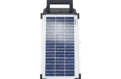 Kerbl Titan batterihegn med solcellepanel S1400, 12V