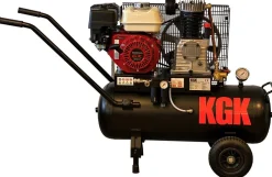 KGK benzinkompressor med Honda motor, 50 liter