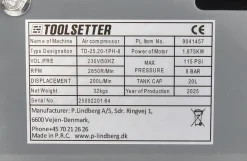 Kompressor, 2,5 HK