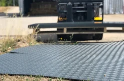 Køreplader, 240x110x1 cm, 10 stk, 10 tons - uden huller