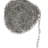 Langkæde, rustfri. 3 mm