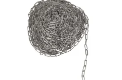 Langkæde, rustfri. 3 mm