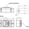 LED-sidemarkeringslygte, 2 LED