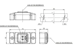 LED-sidemarkeringslygte, 2 LED