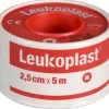 Leukoplast åndbart plaster 2,5 cm x 5 m