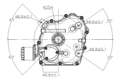 Loncin benzinmotor LC1P91F 16HK 546cc