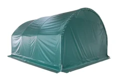 Læskur, 6 x 6 x 3,7 m, med åben front