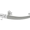 Læssetand, 20 x 680 mm