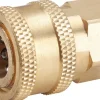 Lynkobling, hun 1/4" (indv.)