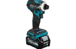 Makita 40V slagskruetrækkersæt, inkl. batterier og ekstra varer