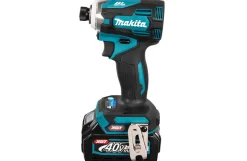 Makita 40V slagskruetrækkersæt, inkl. batterier og ekstra varer