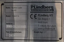 Minigraver til ATV med Briggs & Stratton motor