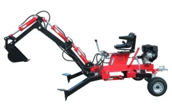 Minigraver til ATV med Loncin motor