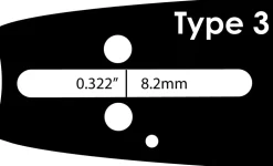 Motorsavssværd Premium Cut 13", .325", 1,5 mm