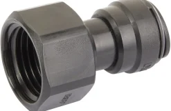 PE overgang, 10 mm x 1/2"