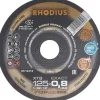 Rhodius skæreskiver, 125x0,8 - 50 stk