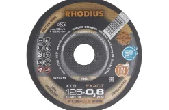Rhodius skæreskiver, 125x0,8 - 50 stk