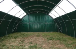 Rundbuehal 12x9x4,5 m, med ovenlys
