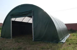 Rundbuehal 12x9x4,5 m, med ovenlys