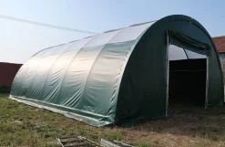 Rundbuehal 12x9x4,5 m, med ovenlys