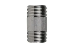 Rustfri nippelrør, 1". 60 mm
