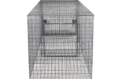 Rævefælde i galv. tråd, 146x44x46 cm