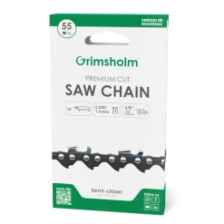 Savkæde Premium Cut 16", 55 drivled, 3/8" lav profil, 1,3 mm